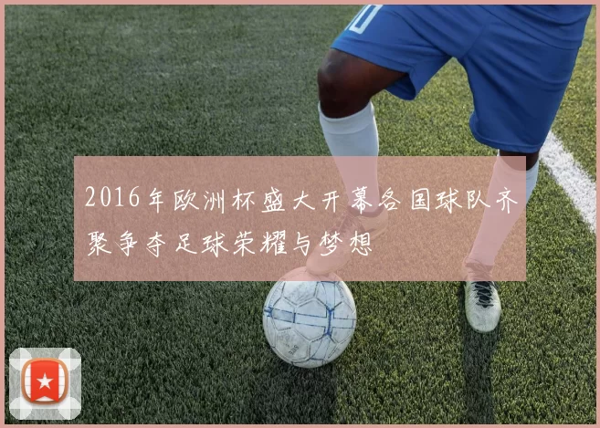 2016年欧洲杯盛大开幕各国球队齐聚争夺足球荣耀与梦想